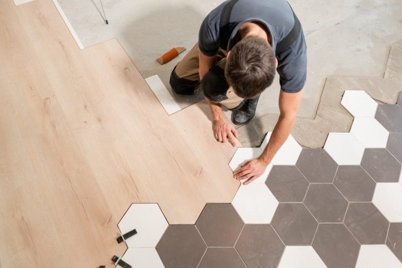 Flooring installation services in Waterbury